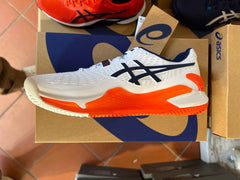 Asics Gel Resolution 9 Clay bianca 2024