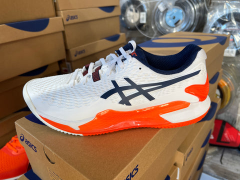 Asics Gel Resolution 9 Clay bianca 2024