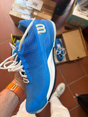2 Wilson RUSH PRO 4.0 CLAY ( azzurro e giallo) n. 44