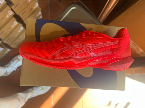 Asics Solution Speed FF 3 Clay 2025 Rosso Fluo