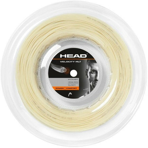 HEAD Velocity MLT 1,25mm o 1,30mm matassa 200m bianche o nere